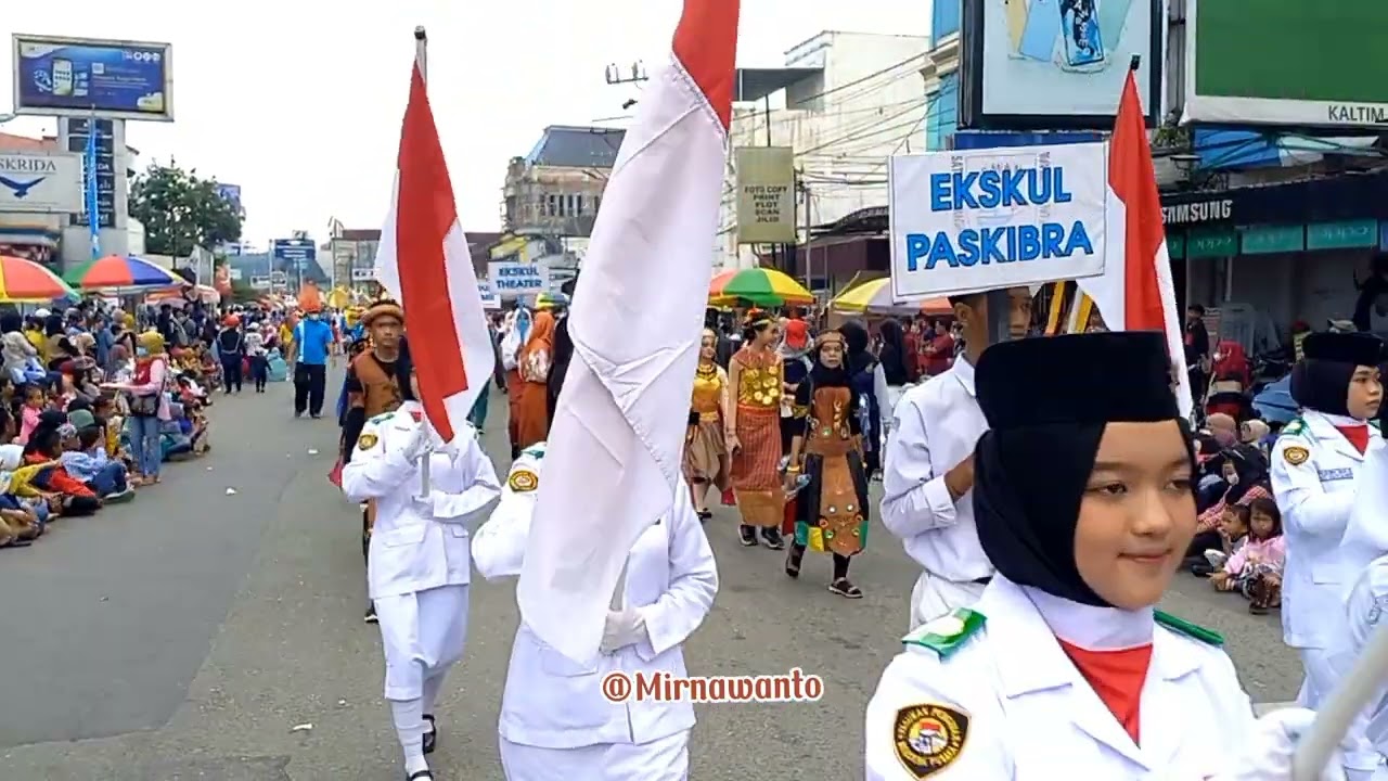 Kemeriahan Pawai Pembangunan dan Karnaval 2022 Di Kota Samarinda Provinsi Kaltim