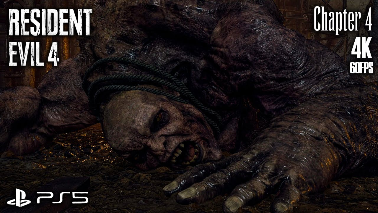 Resident Evil 4 Remake Chapter 4 Collectibles Complete Walkthrough - Quarry Boss - PS5 4K 60FPS