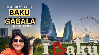 Things to do in Baku and Gabala, Azerbaijan || Baku City Tour || Baku Travel Vlog screenshot 4