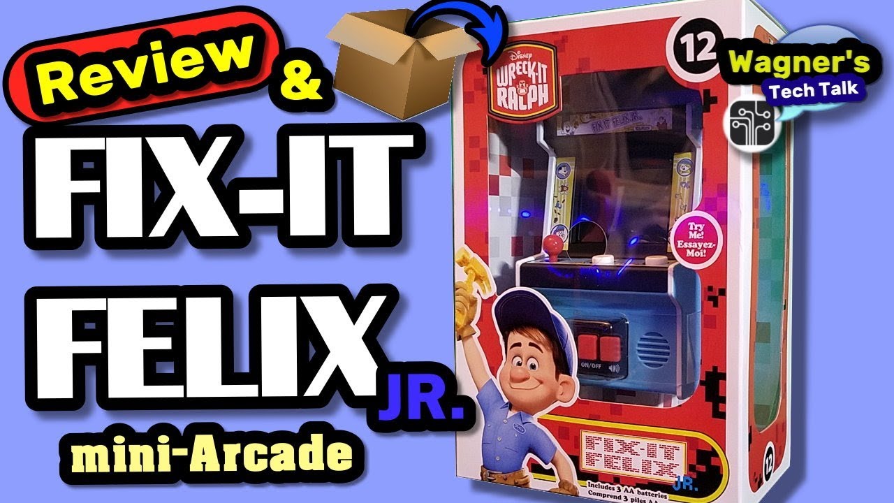 fix-it, felix, fix-it felix, arcade, review, wreck it, wreck-it, ...