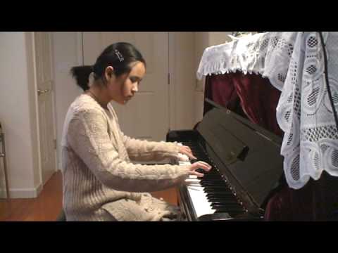 10 year old pianist Crystal Huang playing Italian ...