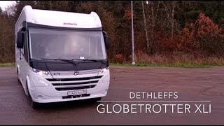 ЛЮКС автодом для зимы и лета. Трехосный Dethleffs Globetrotter XLi Германия. Подробный обзор (2018)