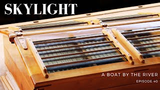 The skylight on our wooden boat is finished and a fancy new brass light (EP40) by A boat by the river 12,156 views 3 months ago 25 minutes
