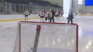 Florida Panthers train before Game 6