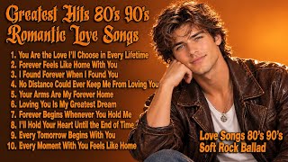 💖 Greatest Hits Romantic Love Songs 💖 | Soft Rock Ballads 70s 80s 90s | Every Moment With You  screenshot 2