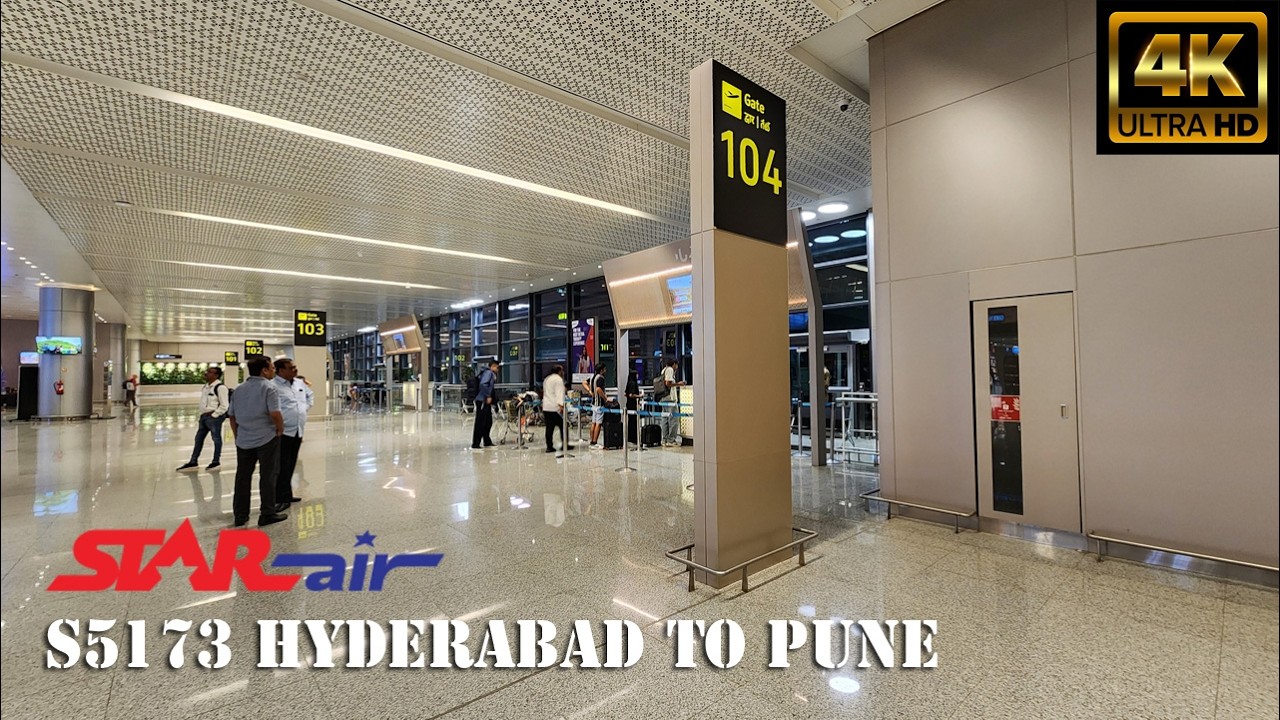 🛬 Star Air S5173 Hyderabad to Pune Experience | 🇮🇳 🛬