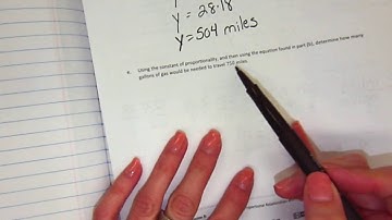 Representing Proportional Relationships with Equations