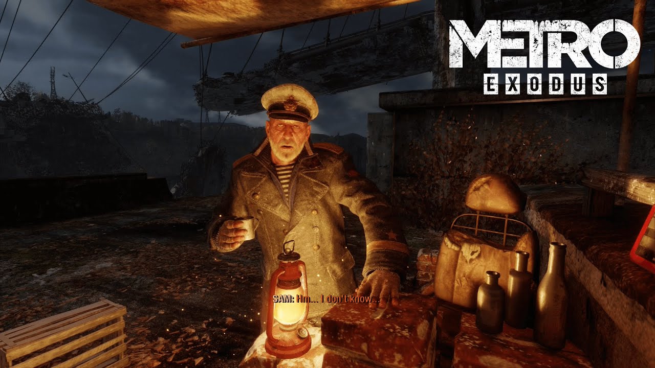 Havin A Drink With The Captain | Let's Play Metro Exodus #72