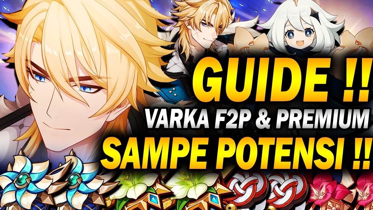 【LIVE】 MID ATAU LEGIT?? VARKA GUIDE F2P & PREMIUM TESTING SAMPE POTENSI | Genshin Impact Indonesia