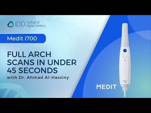 Medit i700 FULL ARCH SCANS in UNDER 45 Seconds