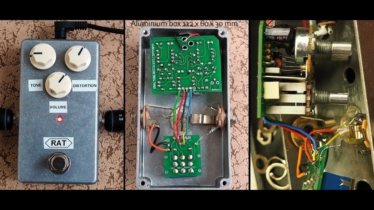 DIY RAT Distortion. Uraltone KIT (2019)