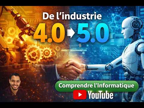 De l’Industrie 4.0 à 5.0 : Comprendre la Nouvelle Révolution Industrielle