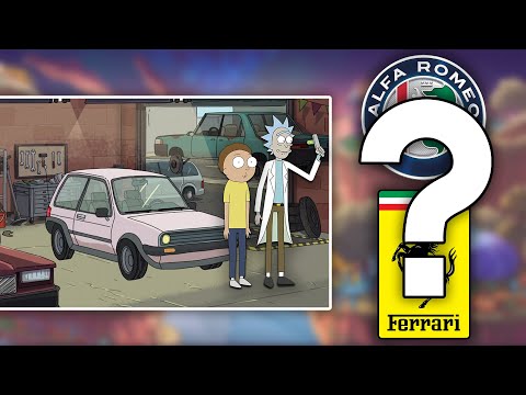 Guess The Brand Car by "Rick and Morty" | Car Quiz Challenge