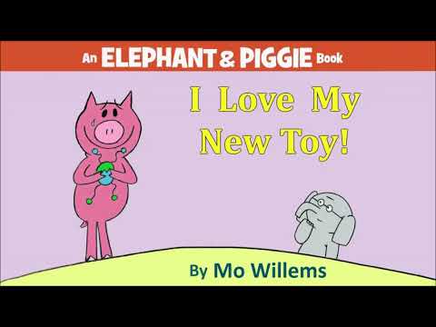 영어]I Love My New Toy! by Mo Willems Elephant & Piggie Book Read