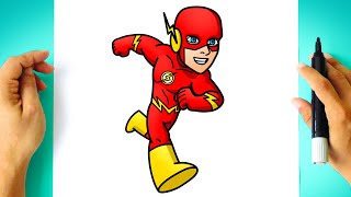 How to DRAW The FLASH cartoon