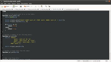 PHP Tutorial: Blog (Including Commenting) [part 02]
