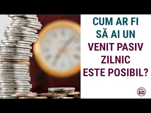 CUM AR FI SA AI UN VENIT PASIV ZILNIC! ESTE POSIBIL?