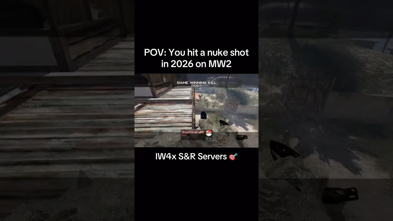 Favela Nuke Shot in 2026 on IW4x🎯 