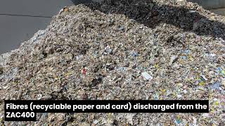 Compact Windsifter for Waste & Recycling Separation | ZAC400 Zigzag Air Classifier