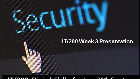 IT/ 200 UOP Week 3 Benefits of Data Protection Controls