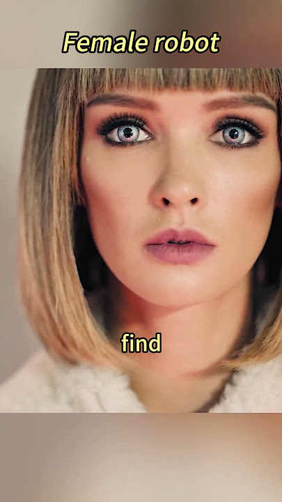 Beautiful female robots with autonomous consciousness enter human society #viralvideo