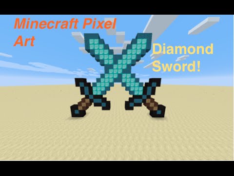 Featured image of post Minecraft Pixel Art Grid Sword 31 beautiful minecraft pixel art templates