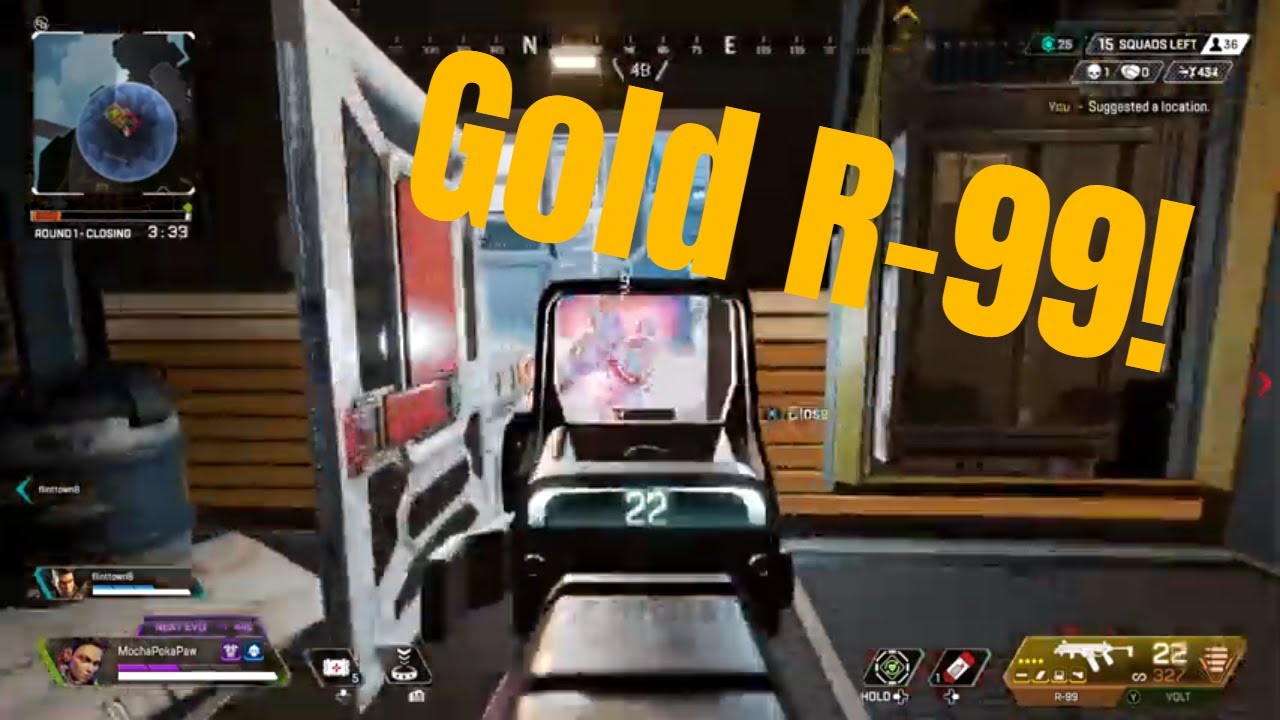 Gold R99 Apex The Gold R 99 is so Good! | Apex Legends - YouTube