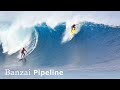 Surfing a big day at banzai pipeline hawaii w leonardo fioravanti  mark healey  mason ho  waves