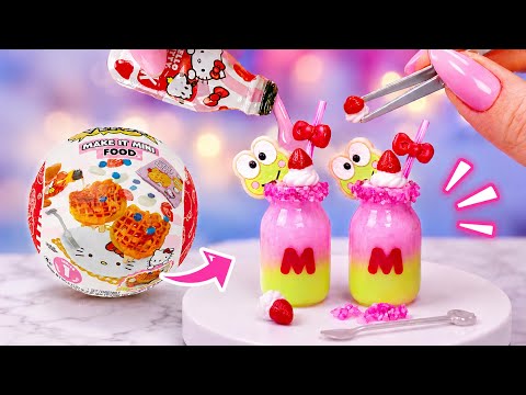 Make It Mini Food! Miniverse Hello Kitty Series 1, 2, & 3 thumbnail