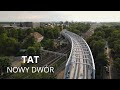 Budowa TAT | Trasa Autobusowo Tramwajowa na Nowy Dwór Wrocław 2021+ nowa ścieżka rowerowa