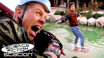 Hoverboard Chase | Back To The Future Part II | Science Fiction Station