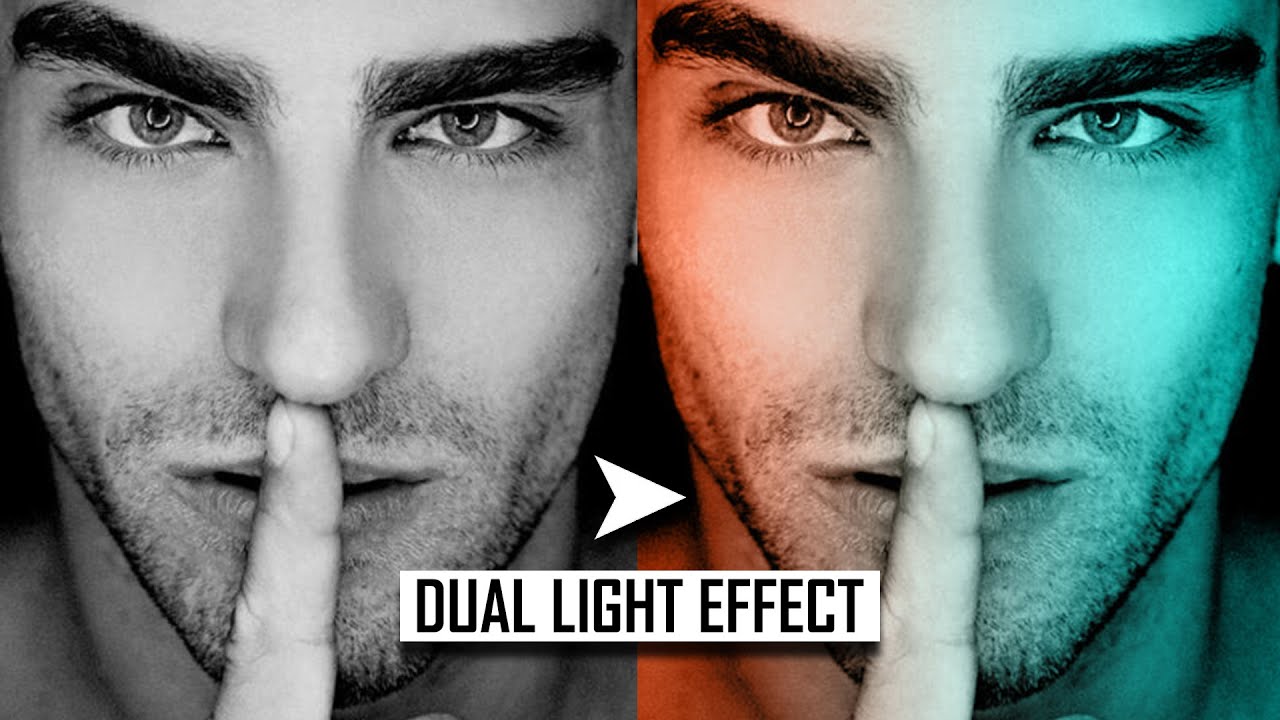 Two Color Effect Adobe Photoshop Dual Color Effect | Photoshop Tips & Tricks | Radev ...