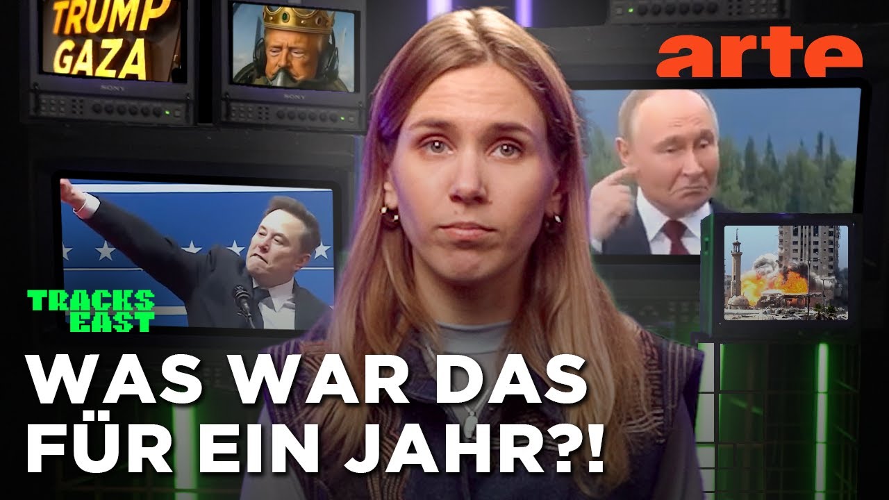 Trump, Putin und ewige Kriege - Das Jahr 2025 | Tracks East | ARTE