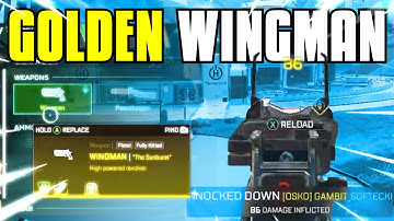 USING GOLDEN WINGMAN IN RANKED | Apex legends