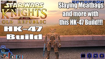 Star Wars Knights of the Old Republic HK-47 build