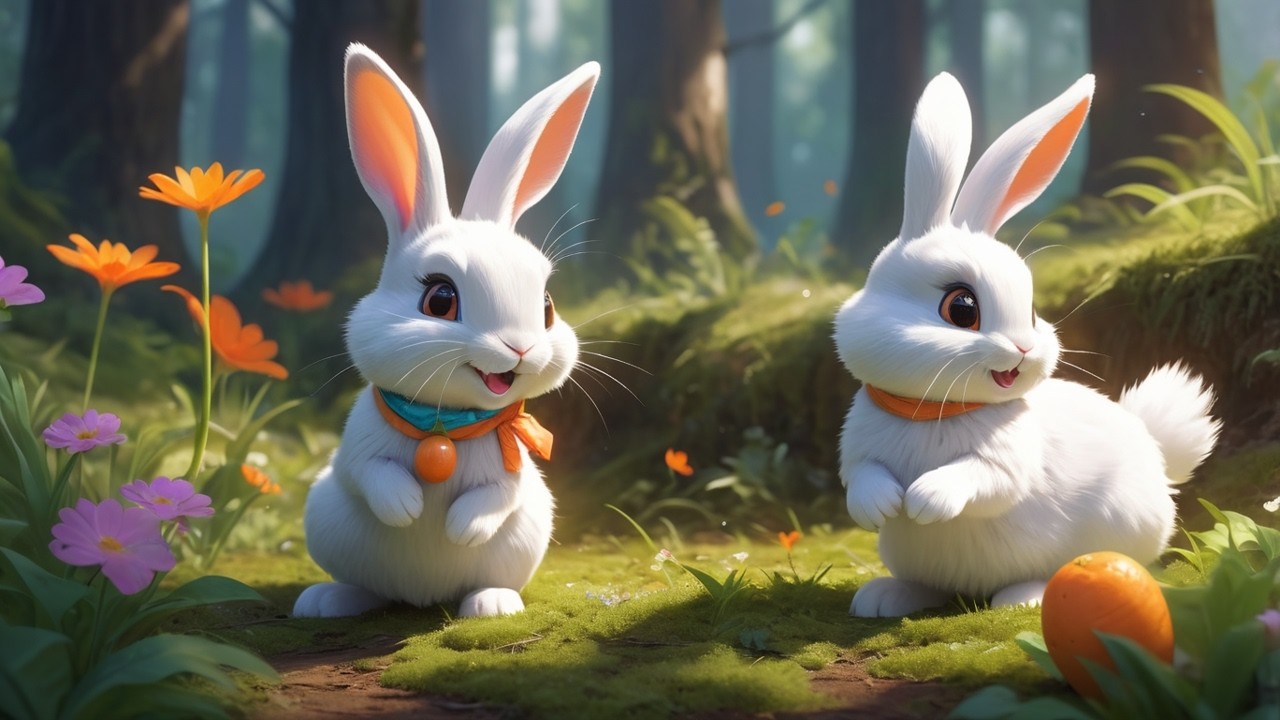 Зайчик и Морковка — Весёлая История