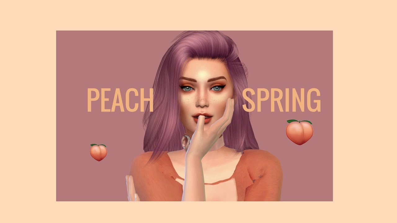 Sims 4 Peach Skin CC