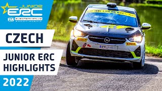 Junior ERC Rally Highlights | ERC Barum Czech Rally Zlín 2022