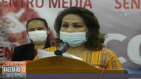 TL Rejista Tan Kazu COVID – 19 Nain 5 No Total Ne’ebe Iha Centro Izolamento Hamutuk Passiente 22