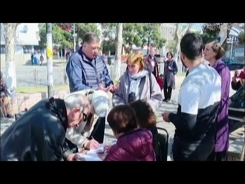 გიგი უგულავა რუსთავის მცხოვრებლებს შეხვდა