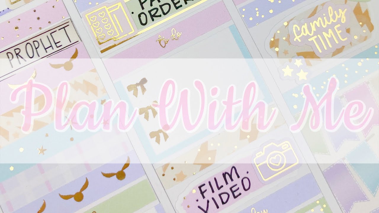 Plan With Me / July 25 - July 31