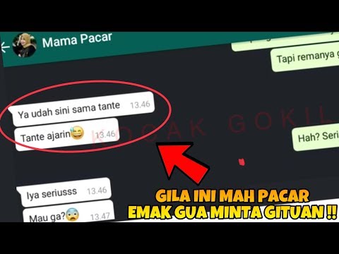 CHAT DARI PACAR MAMA (TANTE) MALAH DITAWARIN WIK WIK !! BEGINI REAKSINYA !! Prank Chat Whatsapp