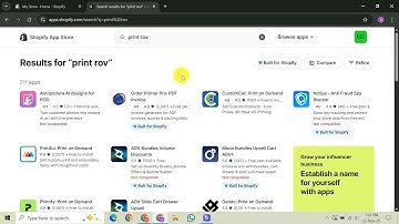 How To Connect Printrove To Shopify