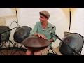 Sylphe handpan D Kurd 13 By_arT MelodiouS played By Marcel Hutter