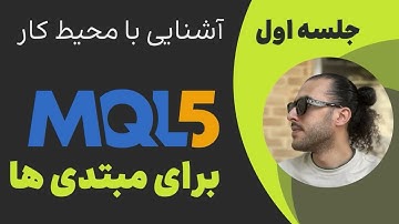 جلسه اول (آشنایی با محیط برنامه نویسی، ساخت اولین ربات) - آموزش مقدماتی زبان برنامه نویسی mql5