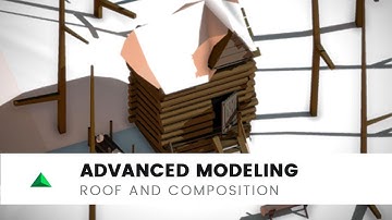 Learn Advanced Modeling with Polydust. B1 Part 3: Roof and Composition