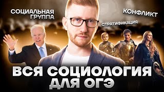 Социальная группа, ролевой набор и стратификация | Что нужно знать из радела СОЦИОЛОГИЯ на ОГЭ