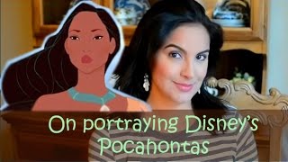 BEING POCAHONTAS IN DISNEYWORLD