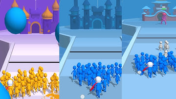 Level 36 - 50 || join & clash 3D || Game play walkthrough || Game Offline || @happyplaygames4457