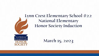 School #22 National Elementary Honor Induction, 2023
